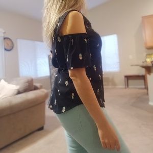 Cactus off shoulder blouse
